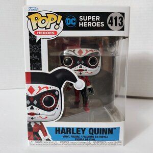 Pop! DC Super Heroes - Harley Quinn #413 (Dia de Los Muertos)